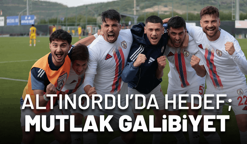 Altınordu'da Kepez Spor planı hazır