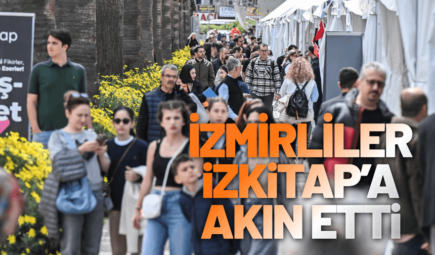 İzmirliler İZKİTAP’a akın etti