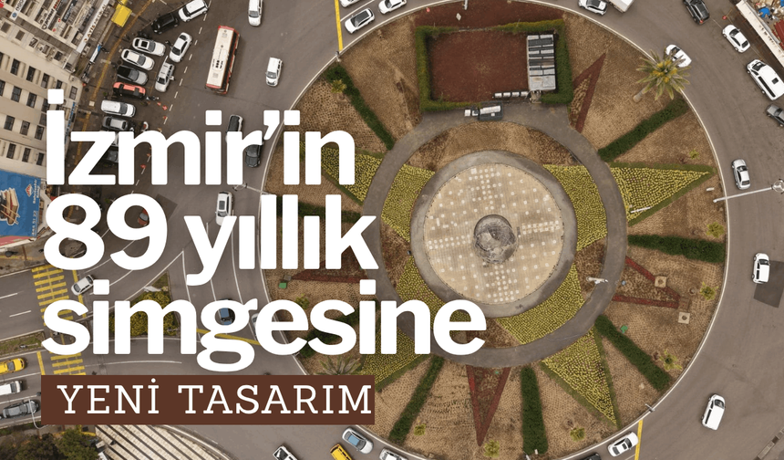 İzmir’in 89 yıllık simgesine yeni tasarım