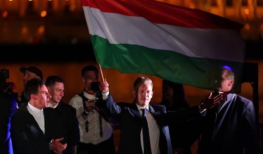 Macaristan'da seçimi kazanan Magyar: Ülkemiz Avrupa'ya dönmek istiyor
