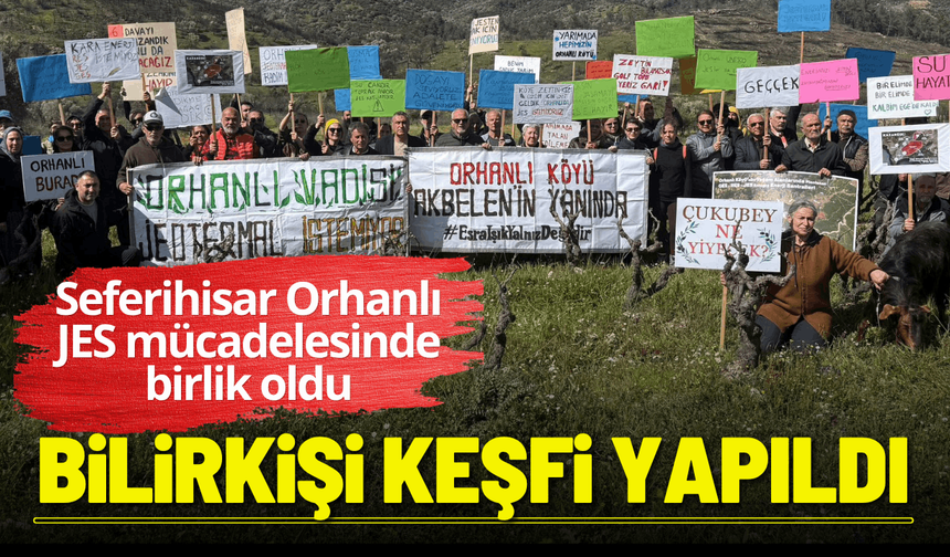 Seferihisar Orhanlı’da JES davasında kritik gün: Bilirkişi keşfi yapıldı