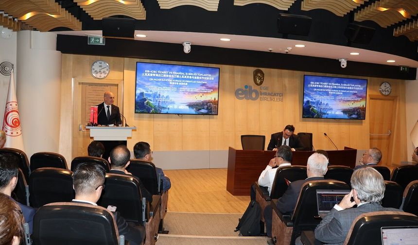 EİB'den, Çin'e 1 milyar dolarlık ihracat hedefi