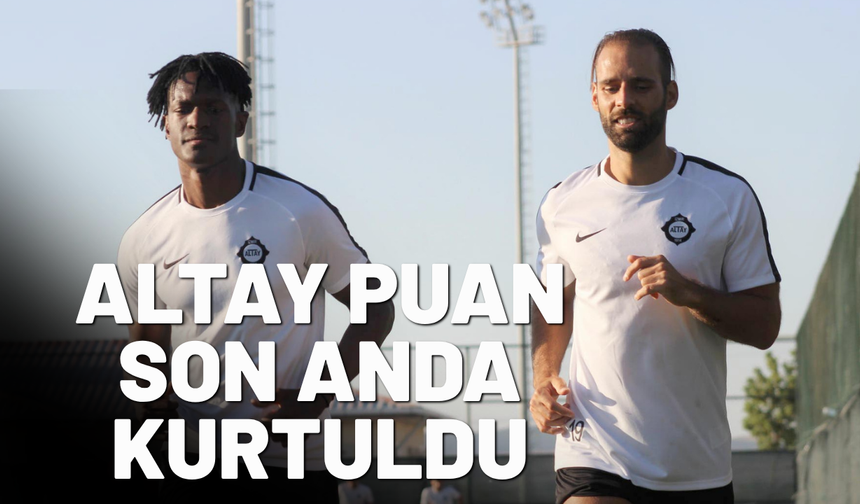 Altay puan silme cezasından son anda kurtuldu