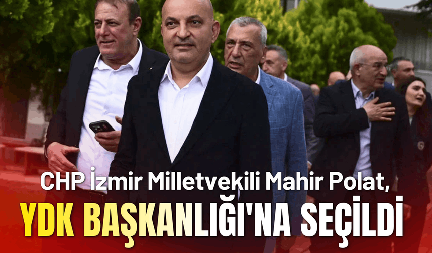 CHP İzmir Milletvekili Mahir Polat, YDK Başkanlığı'na seçildi