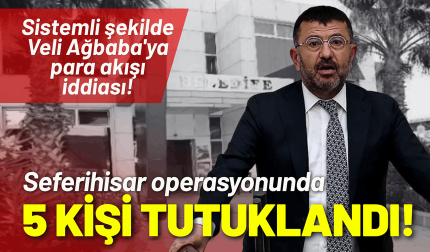Seferihisar operasyonunda 5 kişi tutuklandı!