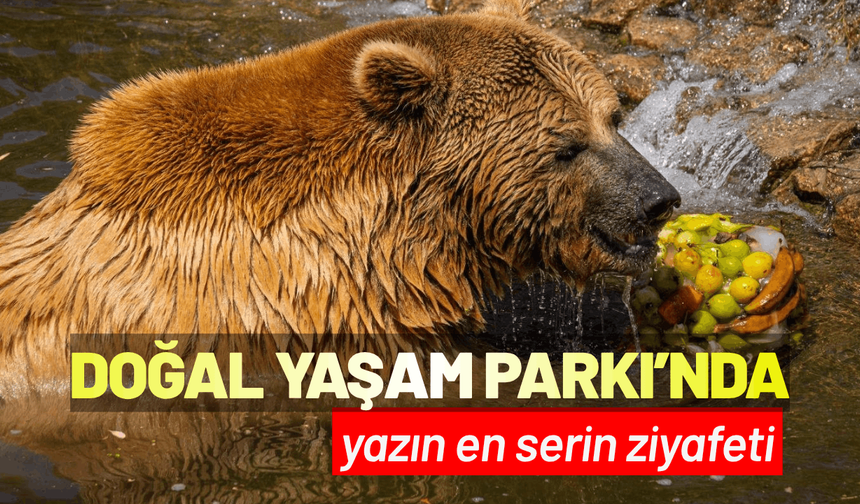 İzmir Doğal Yaşam Parkı'nda yazın en serin ziyafeti