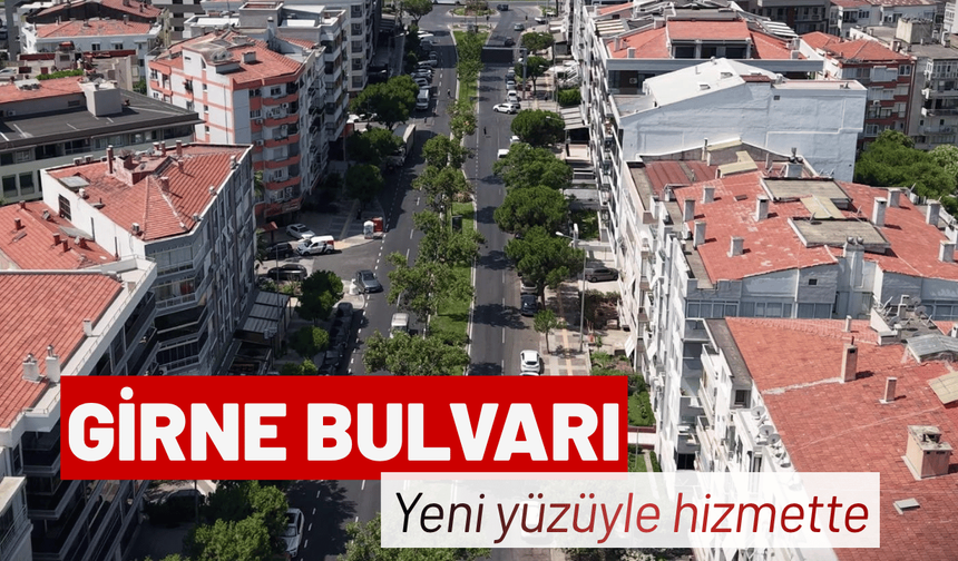 Girne Bulvarı yeni yüzüyle hizmette
