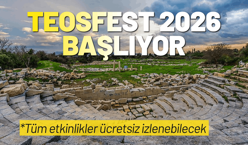 Seferihisar'da TeosFest 2026 başlıyor