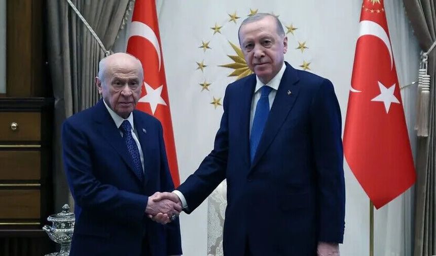 Cumhurbaşkanı Erdoğan, Bahçeli'yi kabul edecek