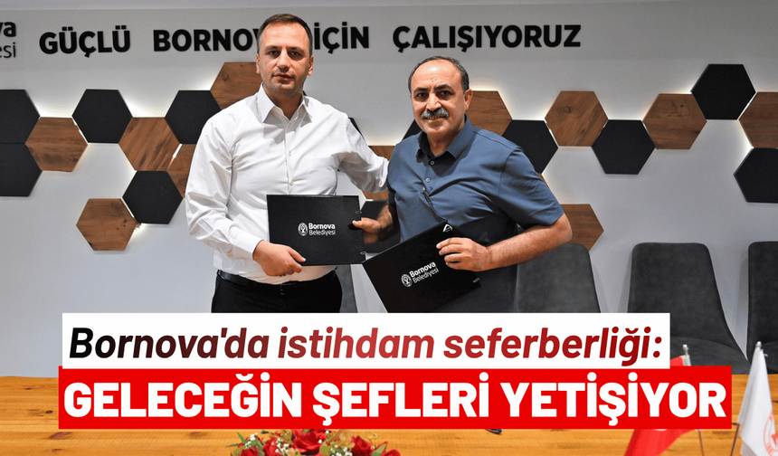 Bornova'da istihdam seferberliği: Geleceğin şefleri yetişiyor