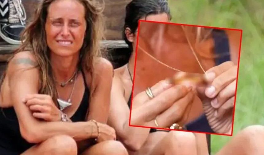 Bennu Gerede'den Survivor'da cinsellik itirafı! Yayına boynunda yetişkin oyuncağıyla geldi