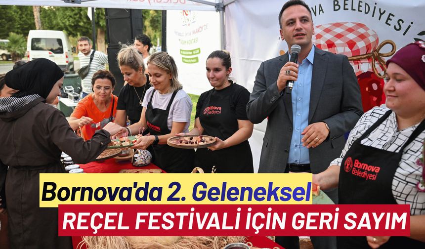 Bornova'da 2. Geleneksel Reçel Festivali için geri sayım