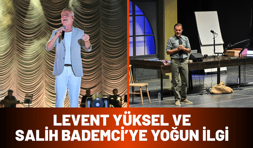 95. İEF'de Levent Yüksel ve Salih Bademci’ye yoğun ilgi