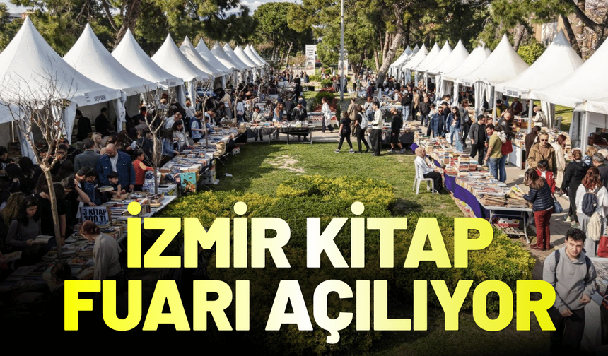 İZKİTAP - 8. İzmir Kitap Fuarı açılıyor