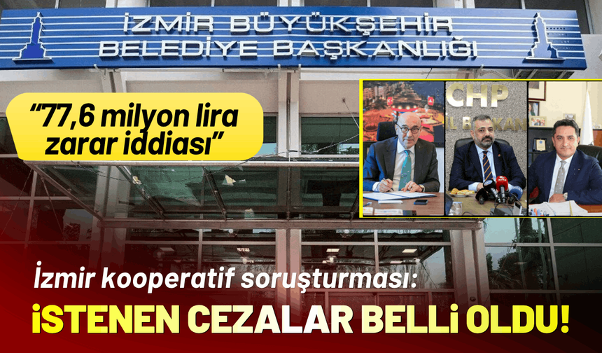 İzmir kooperatif soruşturması: İstenen cezalar belli oldu!