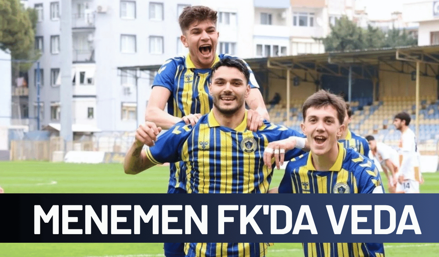 Menemen FK'da iki oyuncu veda etti