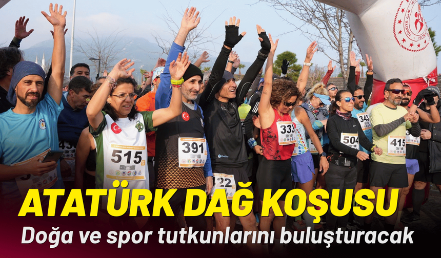 Kemalpaşa'da Atatürk Dağ Koşusu için geri sayım