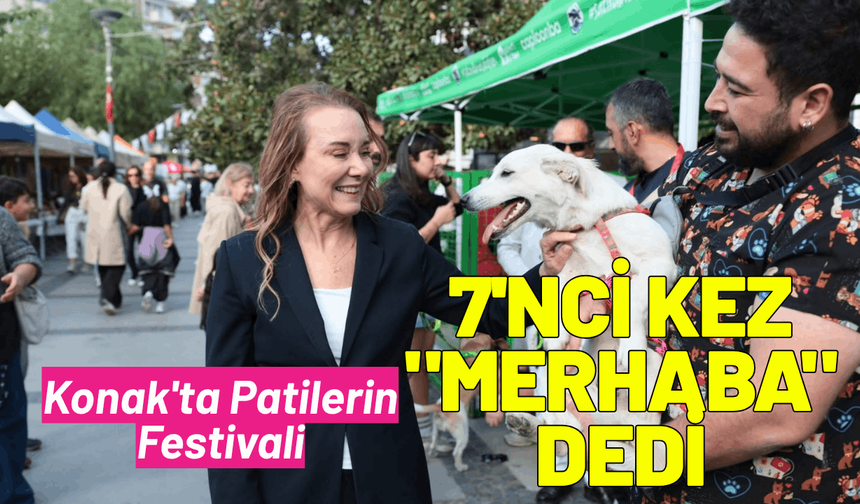 Konak'ta Patilerin Festivali 7'nci kez "Merhaba" dedi
