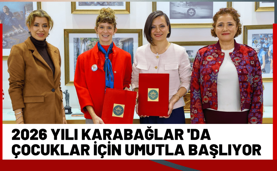 2026 yılı Karabağlar 'da çocuklar için umutla başlıyor