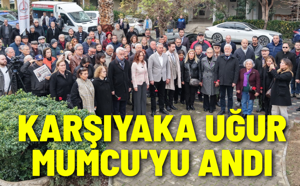 Karşıyaka Uğur Mumcu'yu andı