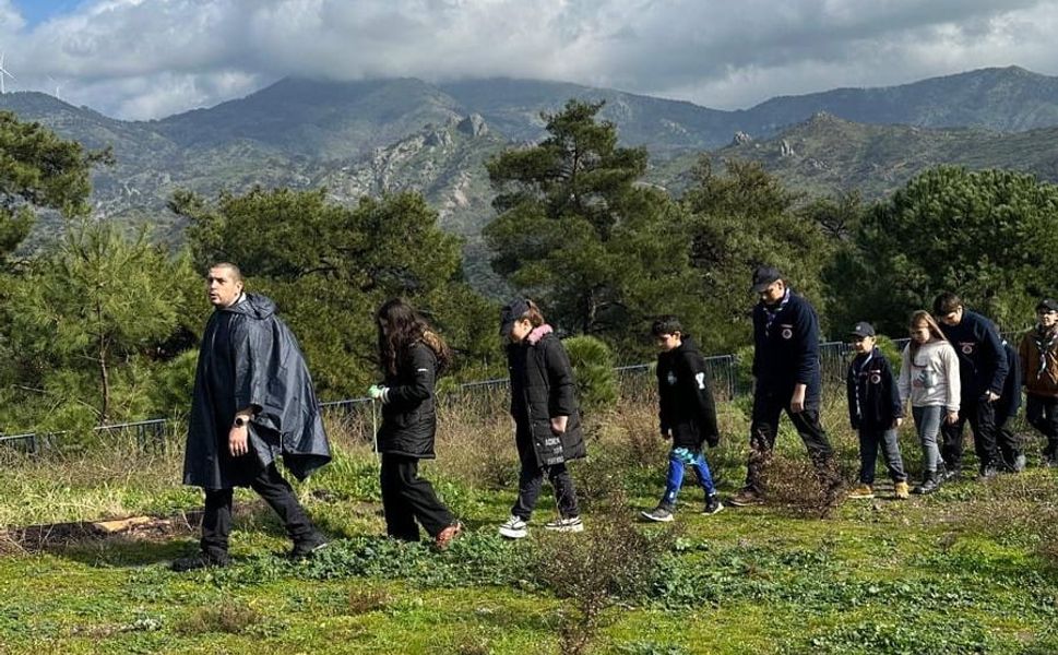 Karşıyakalı izciler doğa harikası Yamanlar'da buluştu