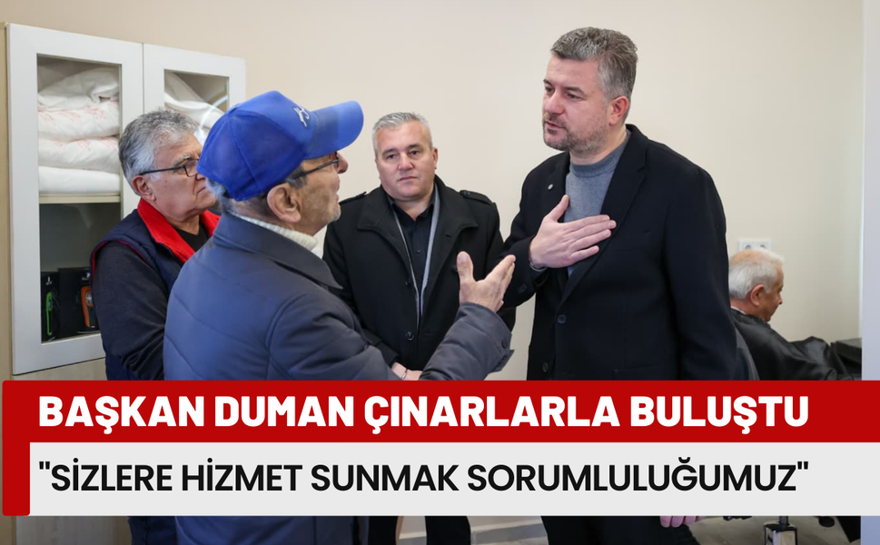 Başkan Görkem Duman, Buca'nın çınarlarıyla buluştu