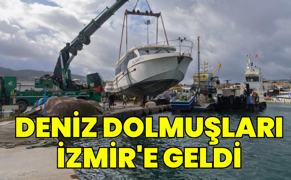 Deniz dolmuşları İzmir'e geldi
