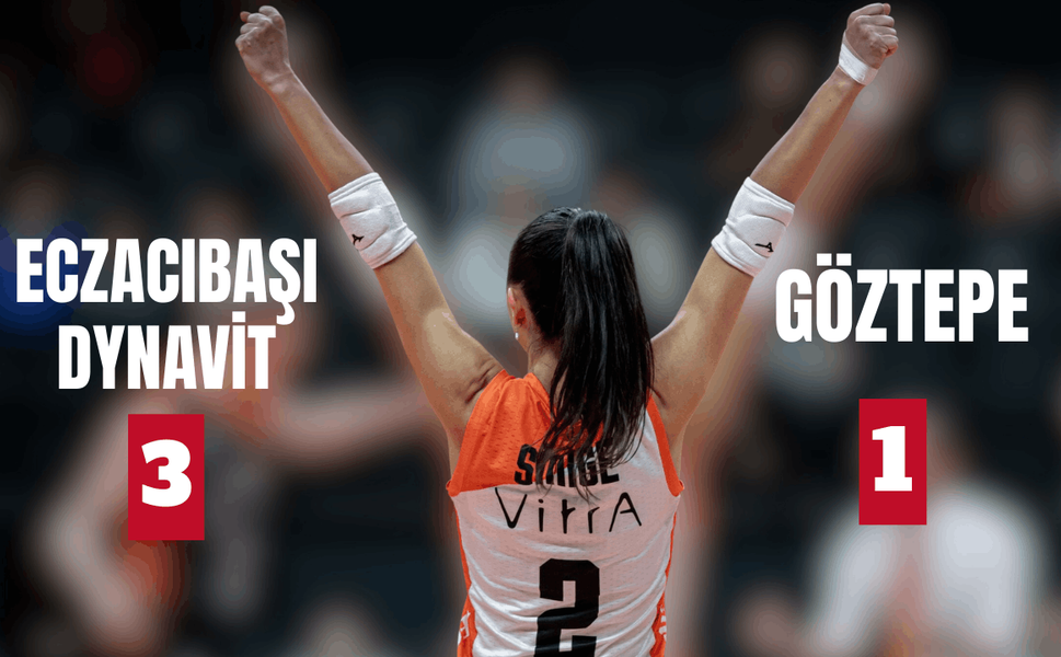 Eczacıbaşı Dynavit: 3 – Göztepe: 1