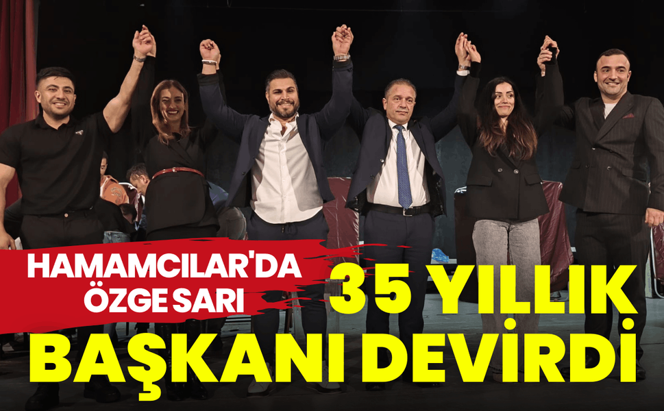 Hamamcılar'da Özge Sarı, 35 yıllık başkanı devirdi