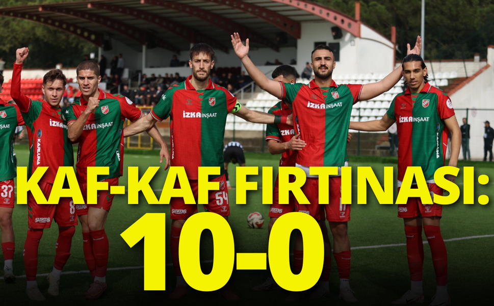 Kaf-Kaf fırtınası: Türk futbolunda yeni gol rekoru