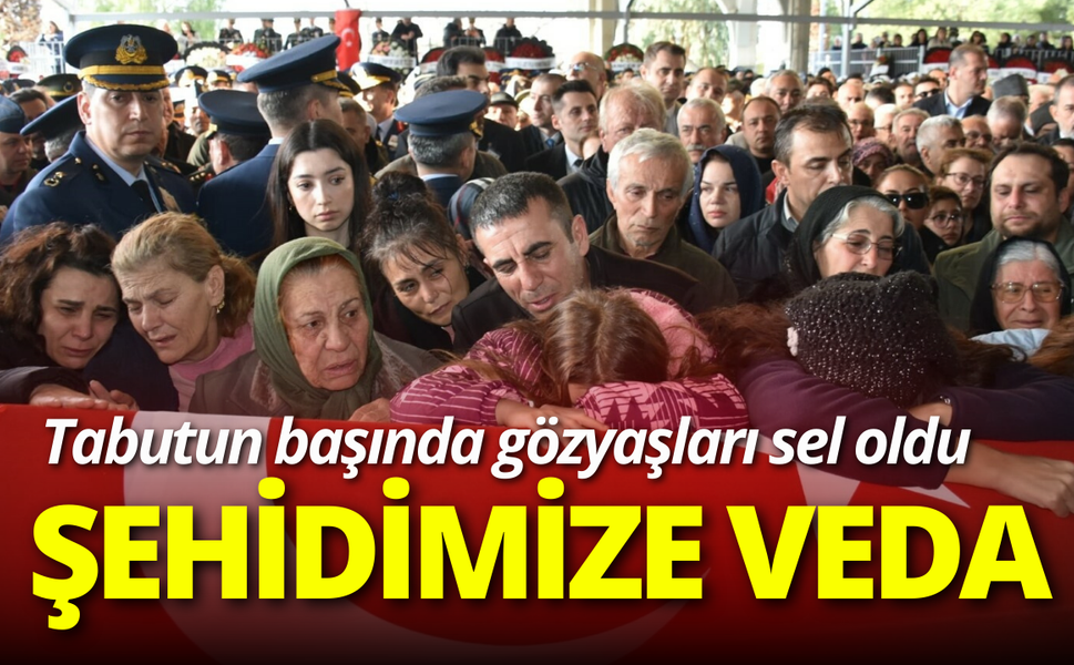 Şehit pilot son yolculuğuna uğurlandı