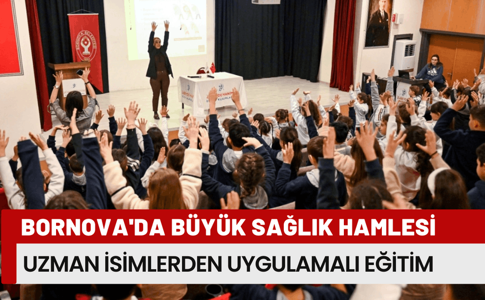 Bornova'da miniklere büyük sağlık hamlesi
