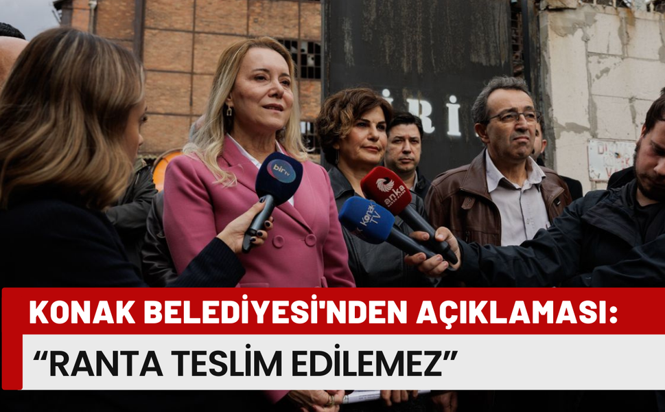 Konak Belediyesi'nden elektrik fabrikası açıklaması: Ranta teslim edilemez