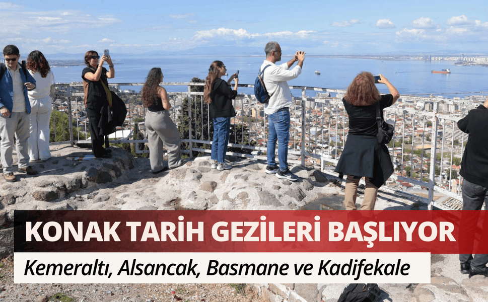Konak Tarih Gezileri'nde yeni dönem başlıyor