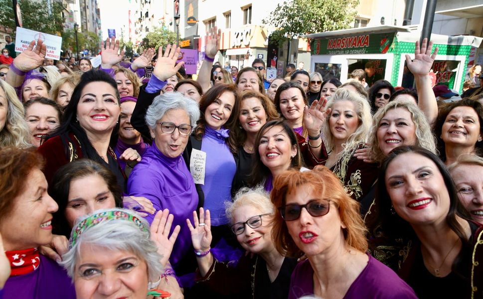Kadınların sesi Karşıyaka'dan yükselecek