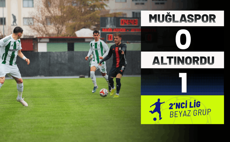 Muğlaspor: 0 – Altınordu: 1