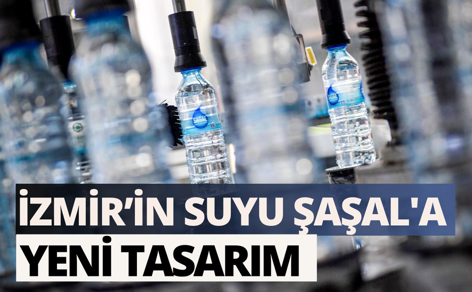 İzmir’in suyu Şaşal'a yeni tasarım