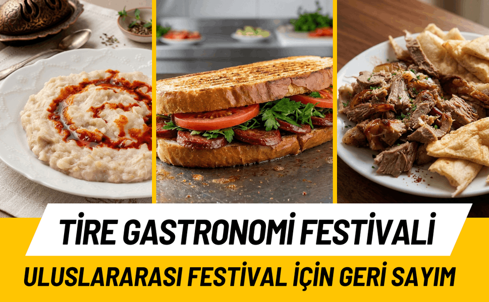 Tire Uluslararası Gastronomi Festivali için geri sayım