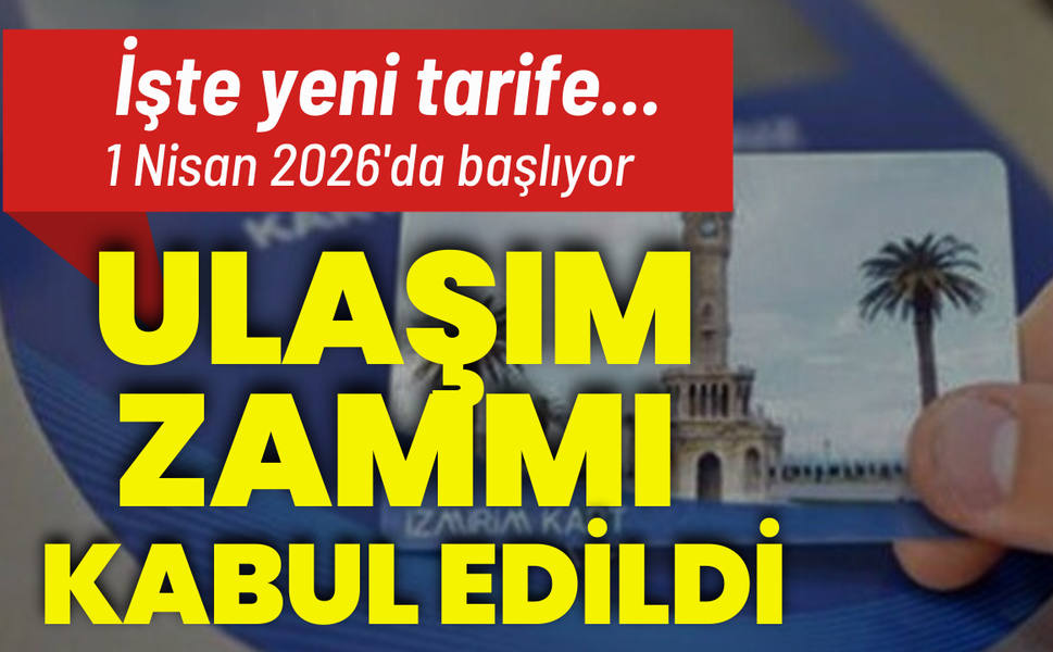 İzmir'de ulaşım zammı meclisten geçti! İşte yeni toplu ulaşım tarifeleri...