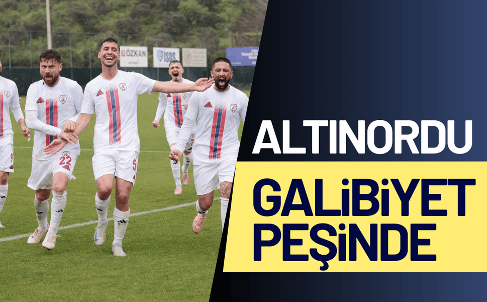 Altınordu galibiyet peşinde