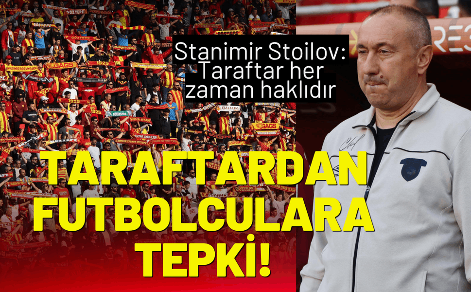 Göztepe taraftarından futbolculara tepki!