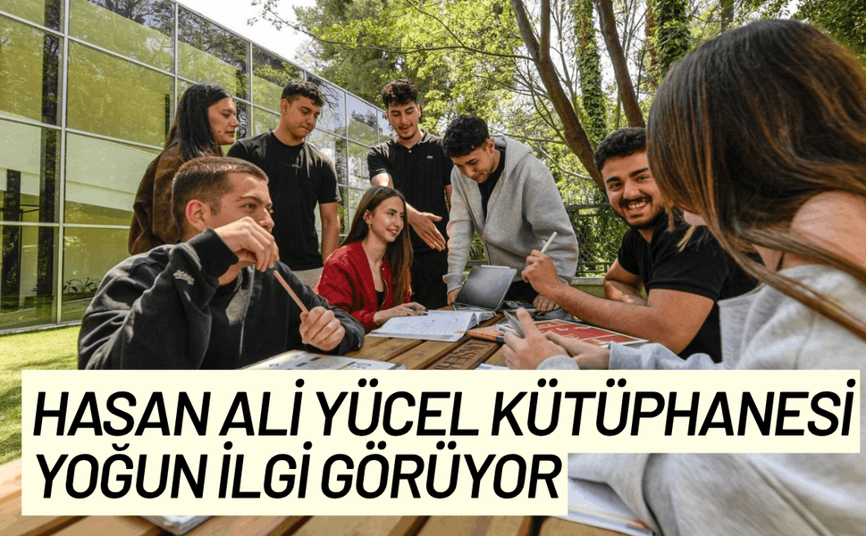 Hasan Ali Yücel Kütüphanesi yoğun ilgi görüyor