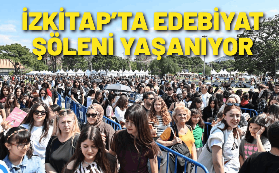 İZKİTAP’ta edebiyat şöleni yaşanıyor