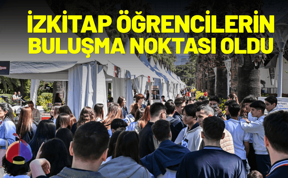 İZKİTAP öğrencilerin buluşma noktası oldu