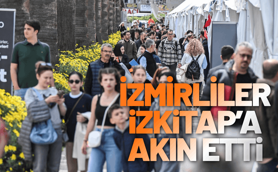 İzmirliler İZKİTAP’a akın etti