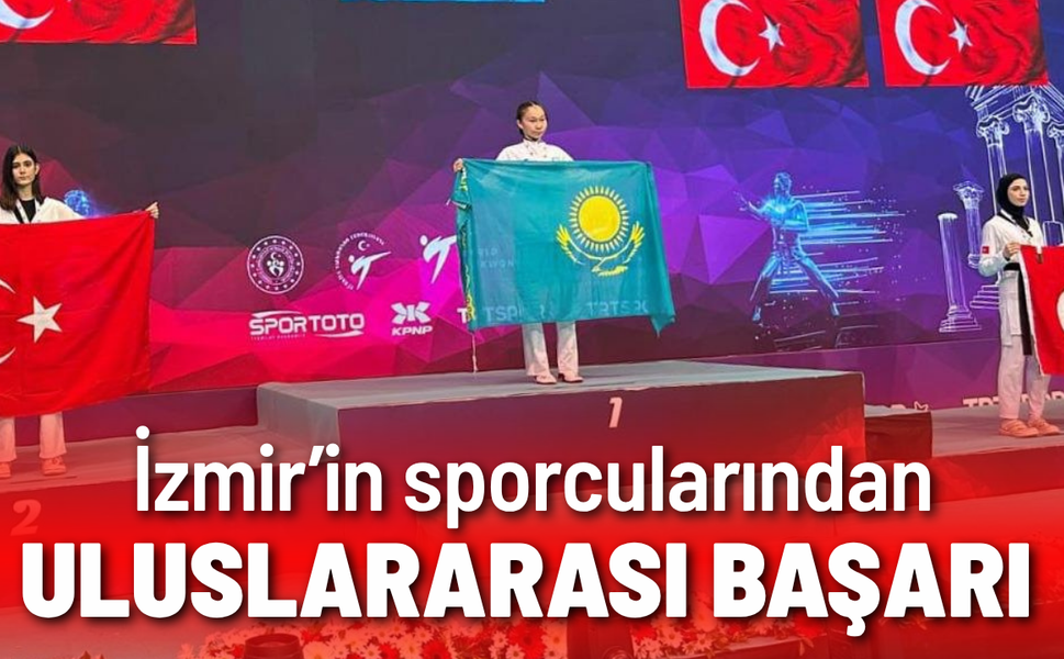 İzmir’in sporcularından uluslararası başarı