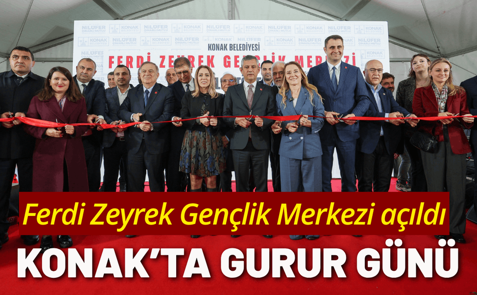 Ferdi Zeyrek Gençlik Merkezi törenle açıldı