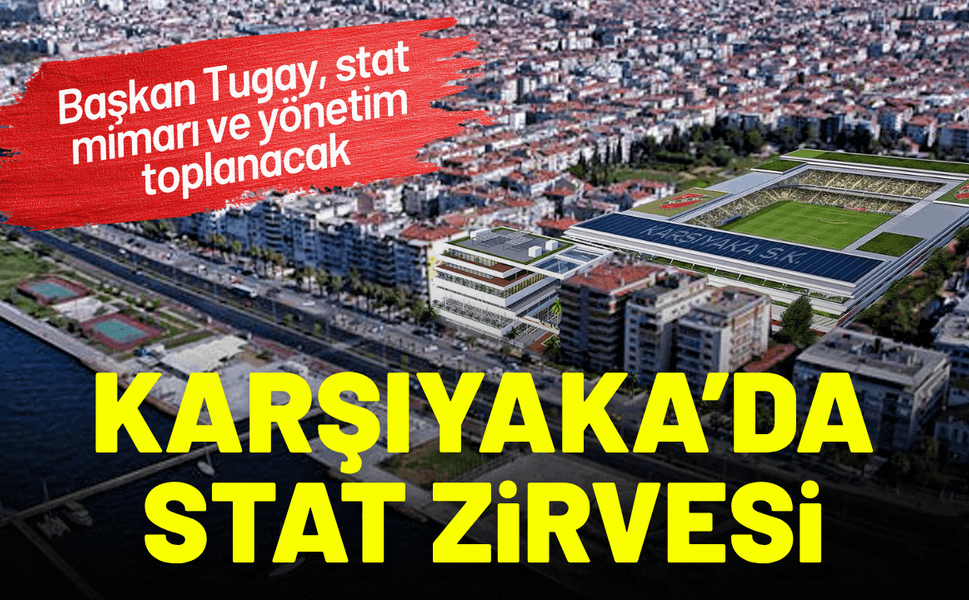 Karşıyaka'da cuma günü stat zirvesi