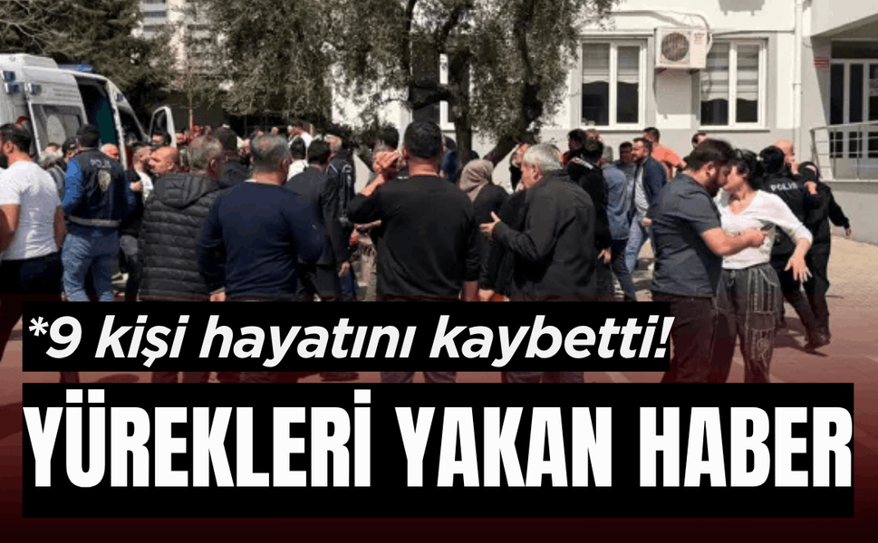 Kahramanmaraş'ta okulda silahlı saldırı: 9 kişi hayatını kaybetti!
