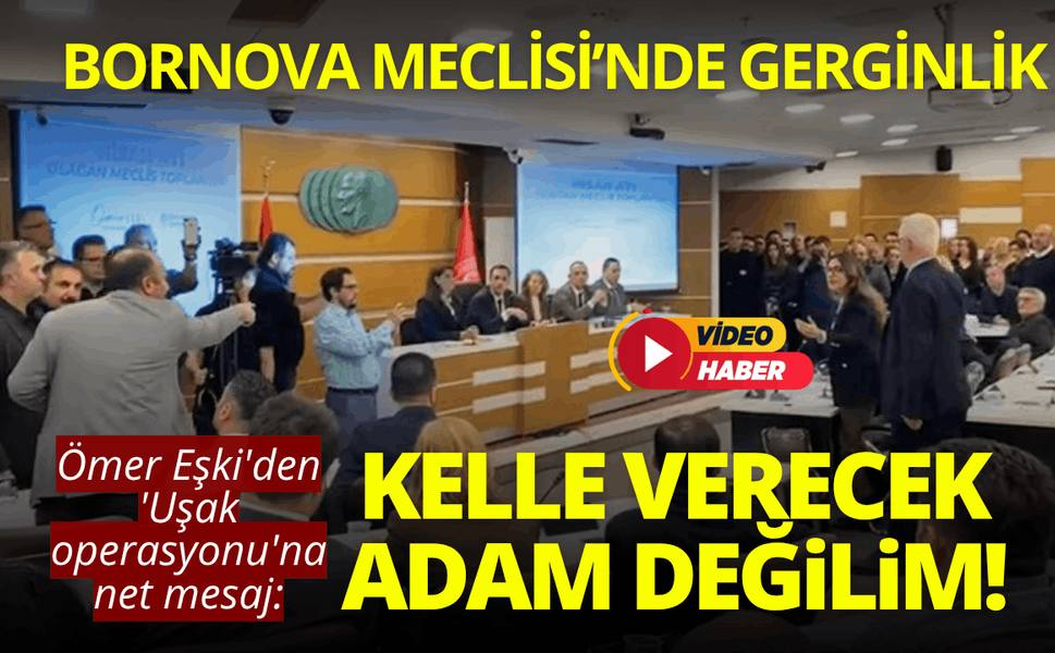 Ömer Eşki'den 'Uşak operasyonu'na net mesaj: Kelle verecek adam değilim!